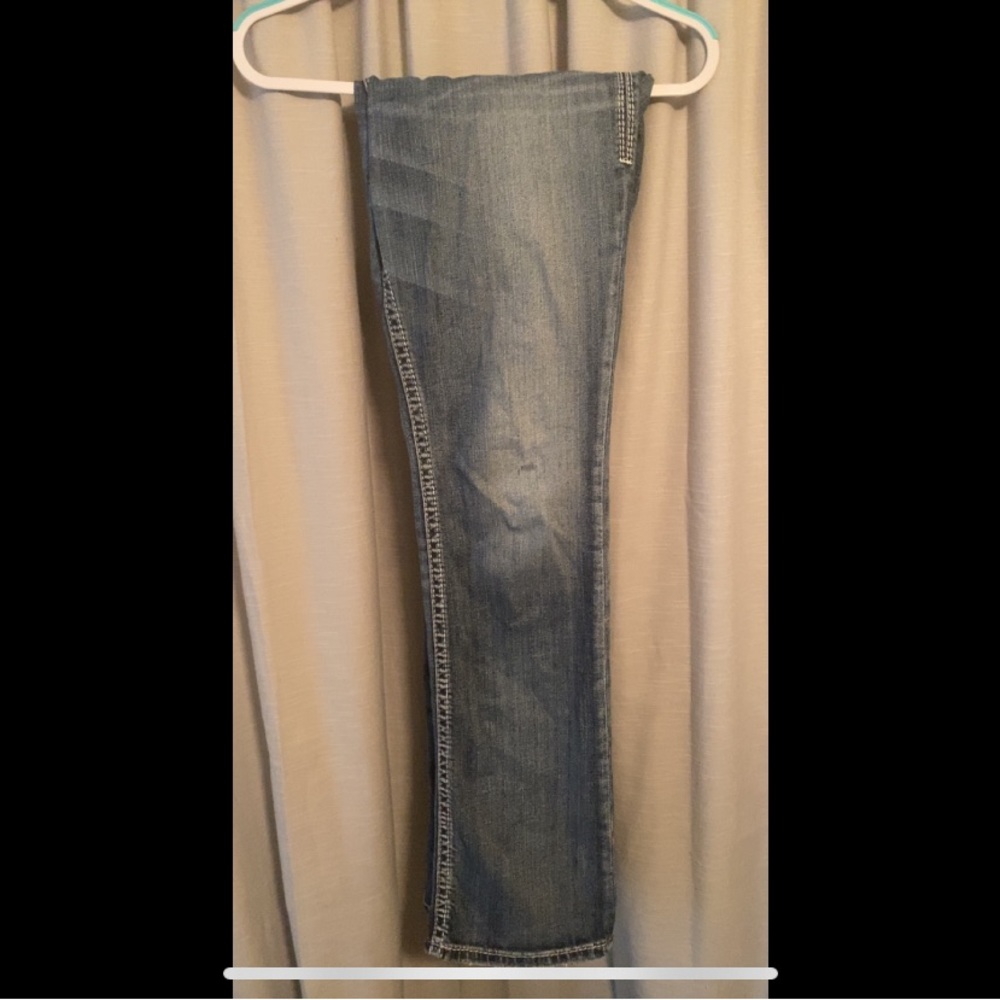 Silver jeans